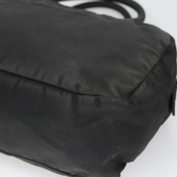 PRADA Hand Bag Nylon Black Silver Auth bs26350 - Picture 12 of 16